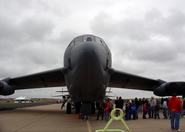front view of B-52