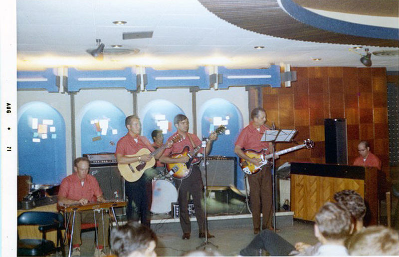 Club Entertainment at Korat RTAFB 1970-71