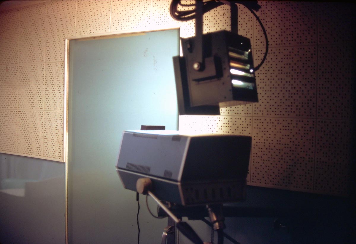 TV Camera at AFTN Takhli studio