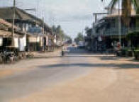 street in phimai thailand, 1973