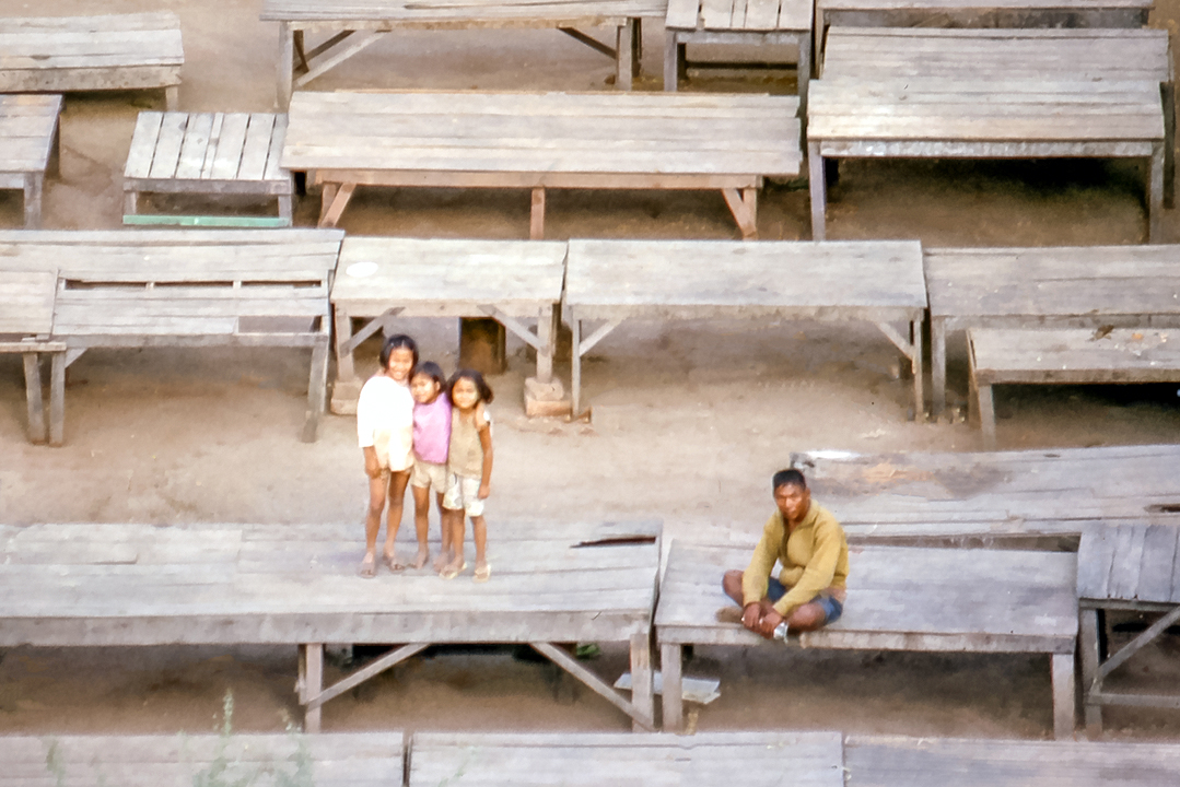 Empty Market, Phimai, Thailand