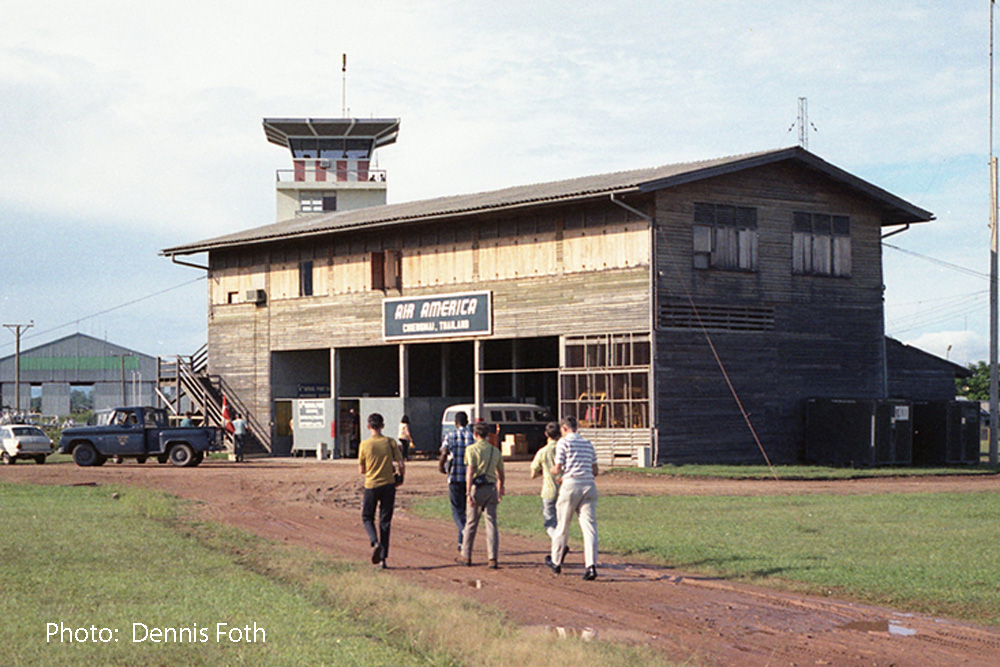 Chiang Mai Airport - Air America Terminal 1972