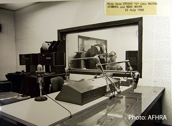 AFTN Korat News Booth July 23, 1968