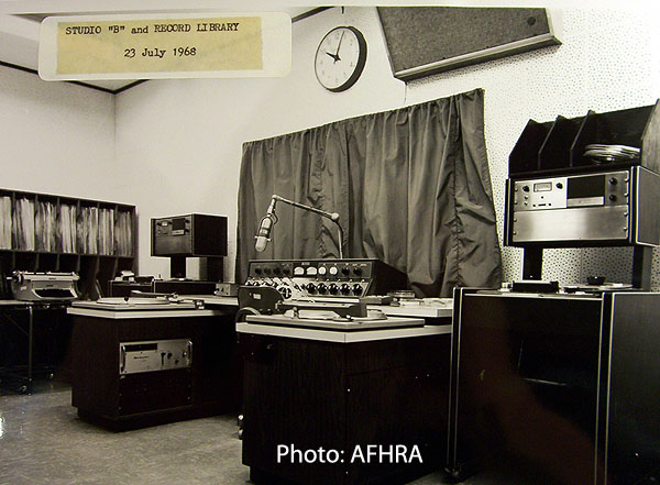 AFTN Korat - Record Library 1968
