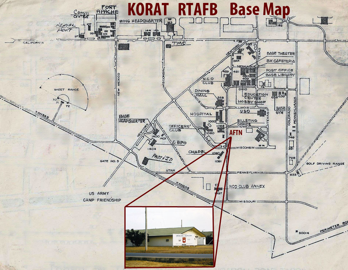 Korat RTAFB Base Map 