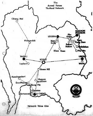 AFTN Satellite:  Sakon Nakon 1970