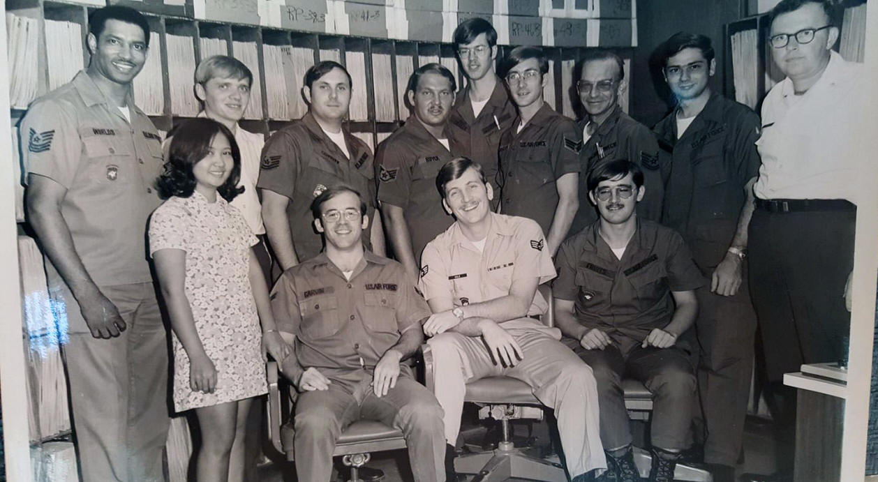 AFTN Ubon staff 1973