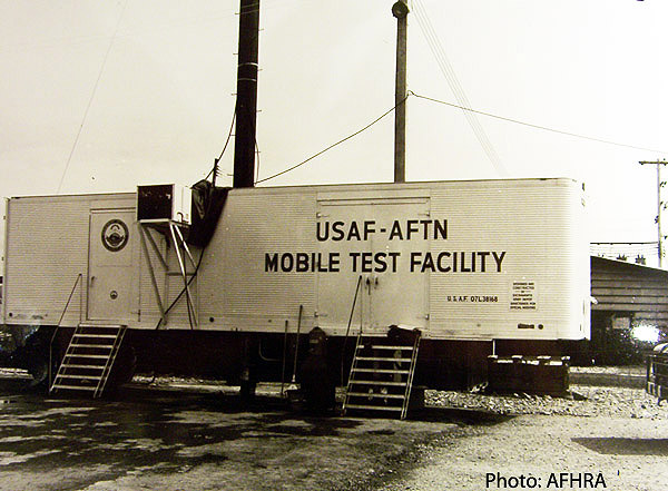 AFTN U-Tapao Mobile Test Van 1968